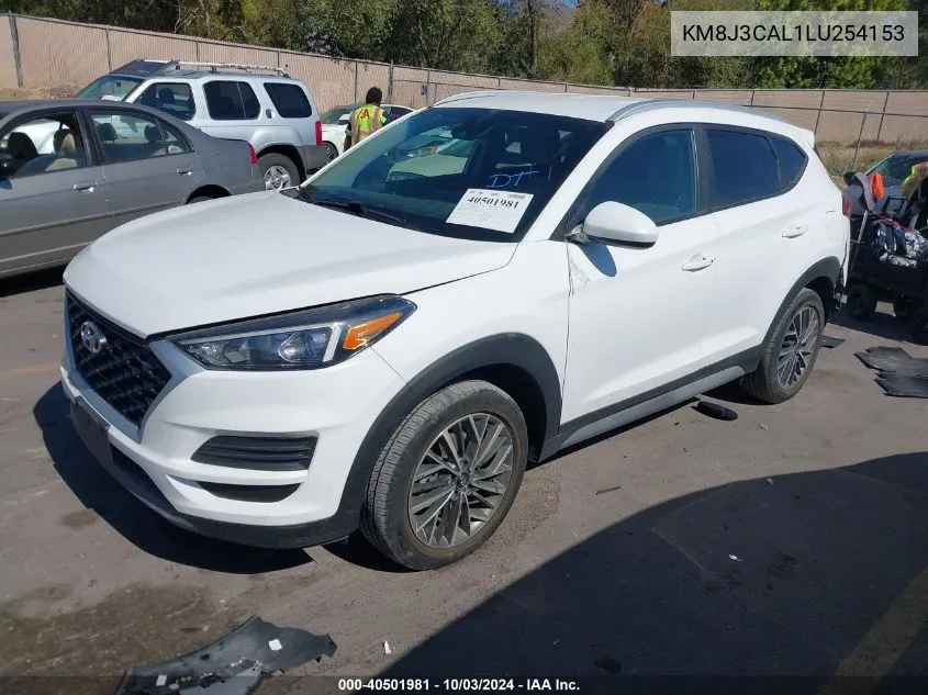 2020 Hyundai Tucson Sel VIN: KM8J3CAL1LU254153 Lot: 40501981