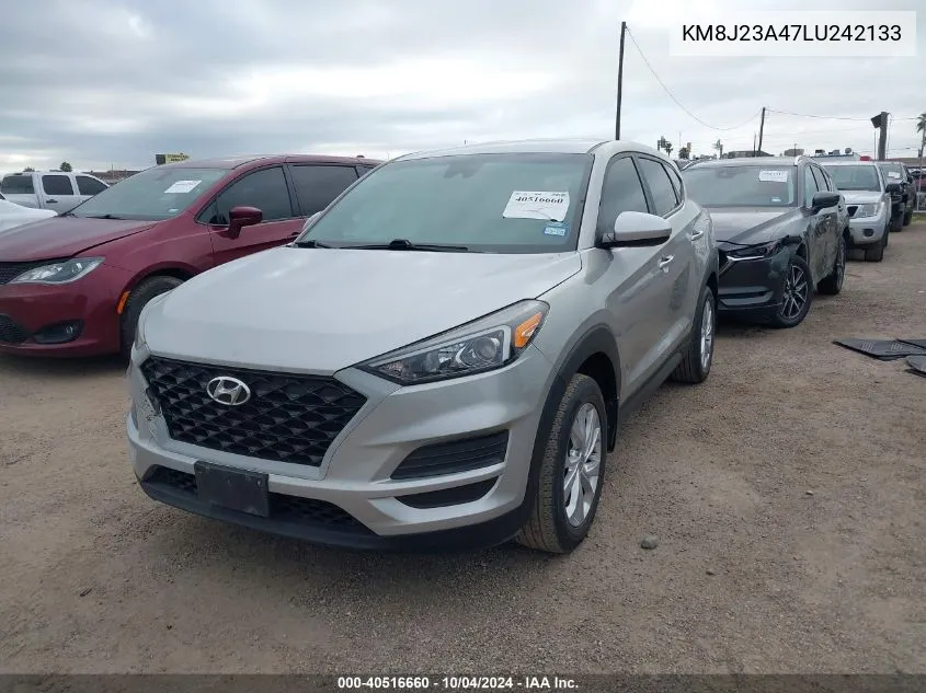 2020 Hyundai Tucson Se VIN: KM8J23A47LU242133 Lot: 40516660