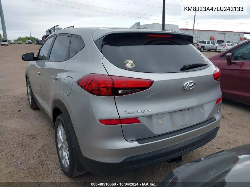 2020 Hyundai Tucson Se VIN: KM8J23A47LU242133 Lot: 40516660