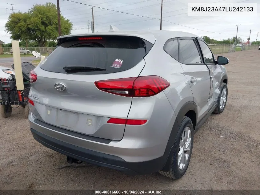 2020 Hyundai Tucson Se VIN: KM8J23A47LU242133 Lot: 40516660