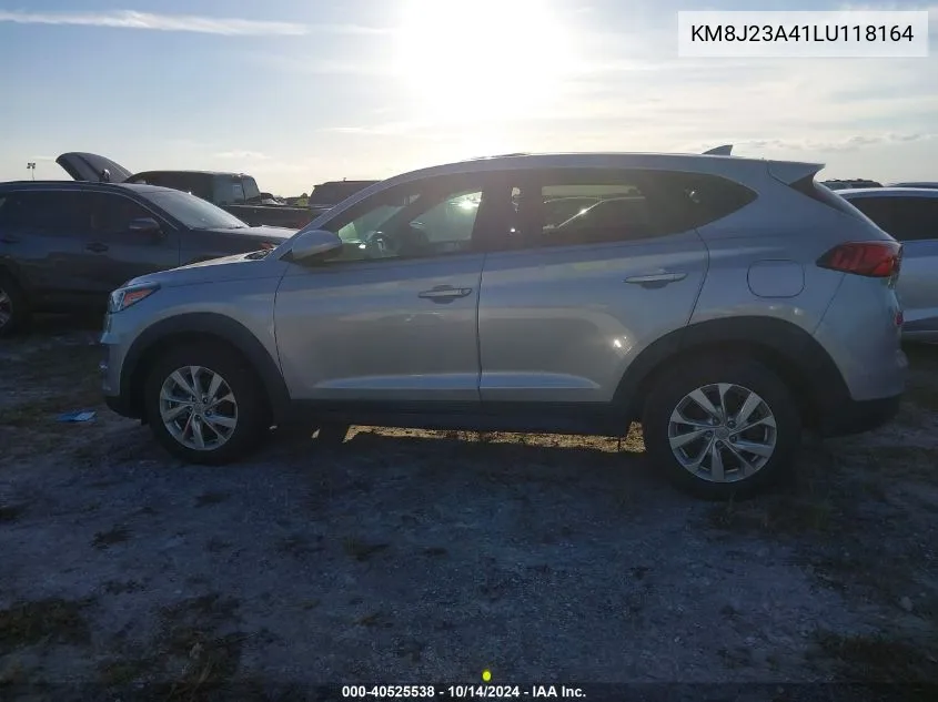 2020 Hyundai Tucson Se VIN: KM8J23A41LU118164 Lot: 40525538