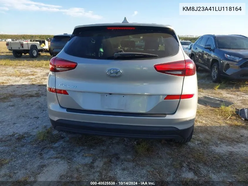 2020 Hyundai Tucson Se VIN: KM8J23A41LU118164 Lot: 40525538