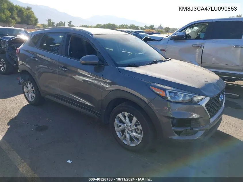 2020 Hyundai Tucson Limited/Sel/Sport/Ultimat VIN: KM8J3CA47LU090853 Lot: 40526738