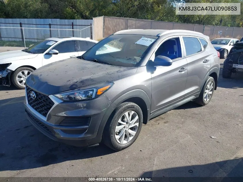 2020 Hyundai Tucson Limited/Sel/Sport/Ultimat VIN: KM8J3CA47LU090853 Lot: 40526738