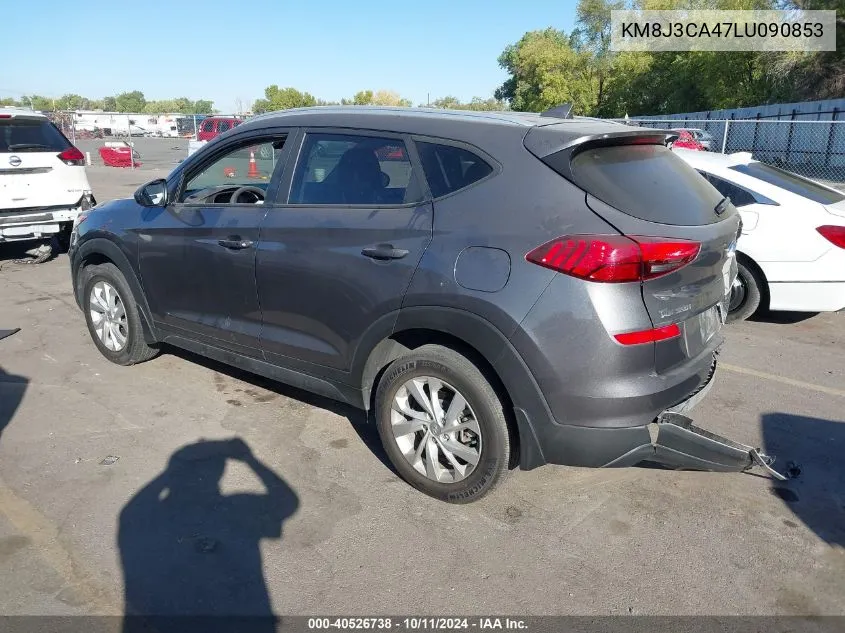 2020 Hyundai Tucson Limited/Sel/Sport/Ultimat VIN: KM8J3CA47LU090853 Lot: 40526738