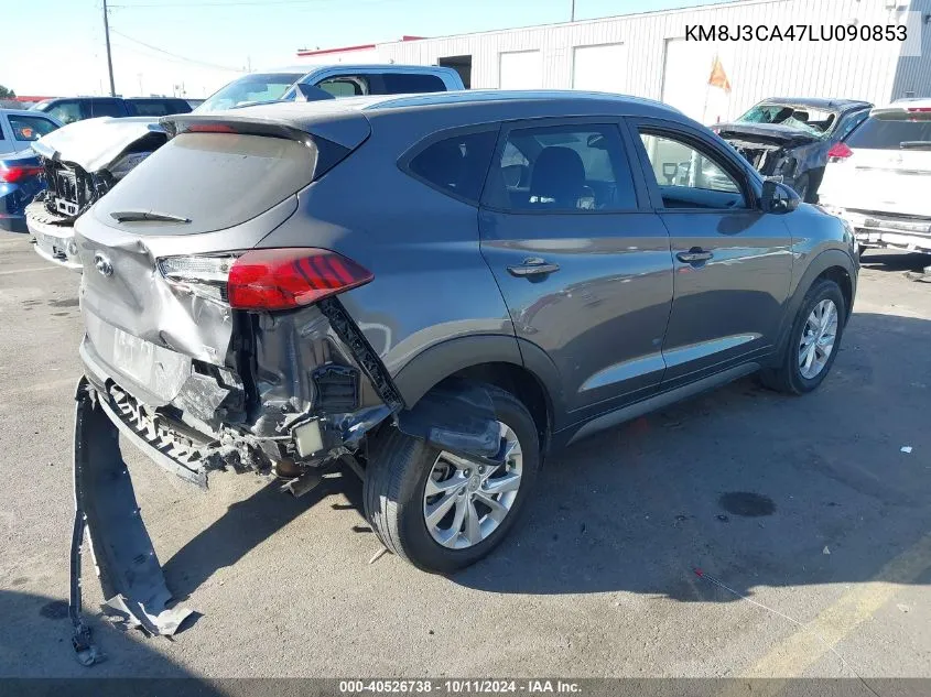 2020 Hyundai Tucson Limited/Sel/Sport/Ultimat VIN: KM8J3CA47LU090853 Lot: 40526738