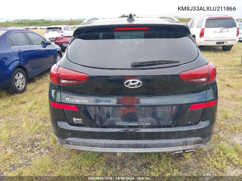 2020 Hyundai Tucson Ultimate VIN: KM8J33ALXLU211866 Lot: 40537516