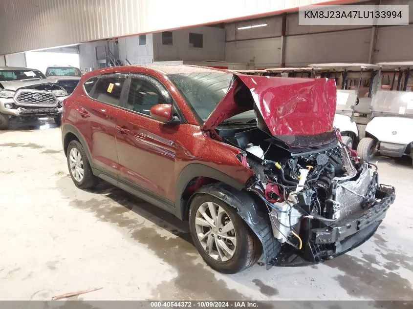 2020 Hyundai Tucson Se VIN: KM8J23A47LU133994 Lot: 40544372