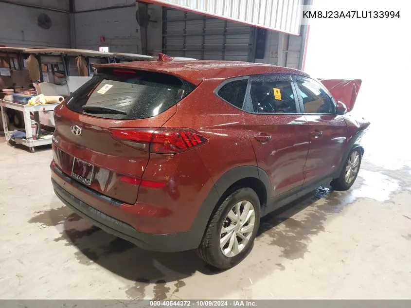 2020 Hyundai Tucson Se VIN: KM8J23A47LU133994 Lot: 40544372