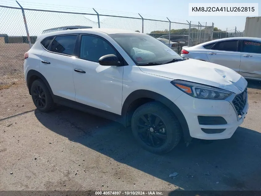 2020 Hyundai Tucson Se VIN: KM8J2CA41LU262815 Lot: 40574897