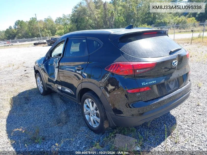 2020 Hyundai Tucson Value VIN: KM8J33A45LU095338 Lot: 40575101