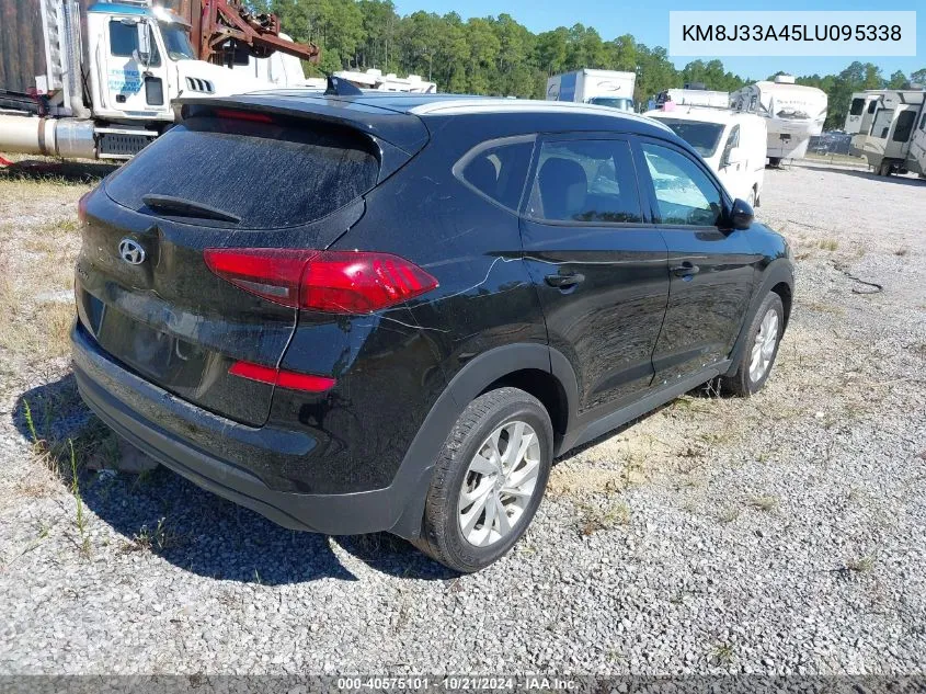 2020 Hyundai Tucson Value VIN: KM8J33A45LU095338 Lot: 40575101