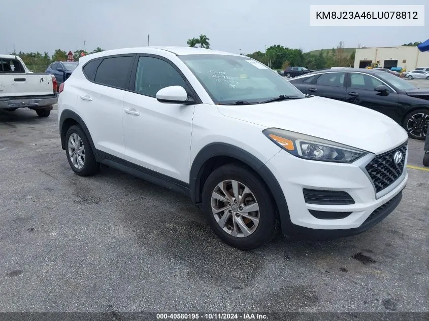 2020 Hyundai Tucson Se VIN: KM8J23A46LU078812 Lot: 40580195