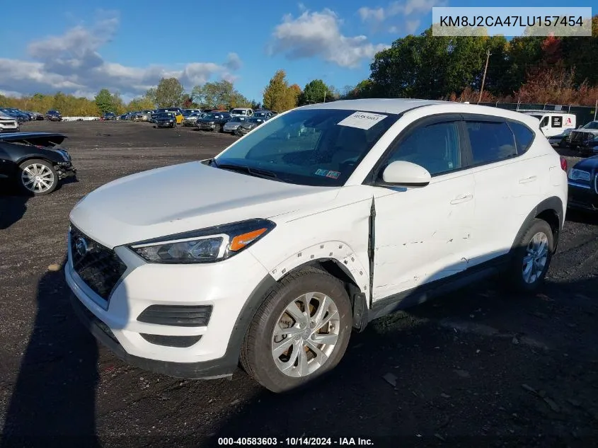 2020 Hyundai Tucson Se VIN: KM8J2CA47LU157454 Lot: 40583603