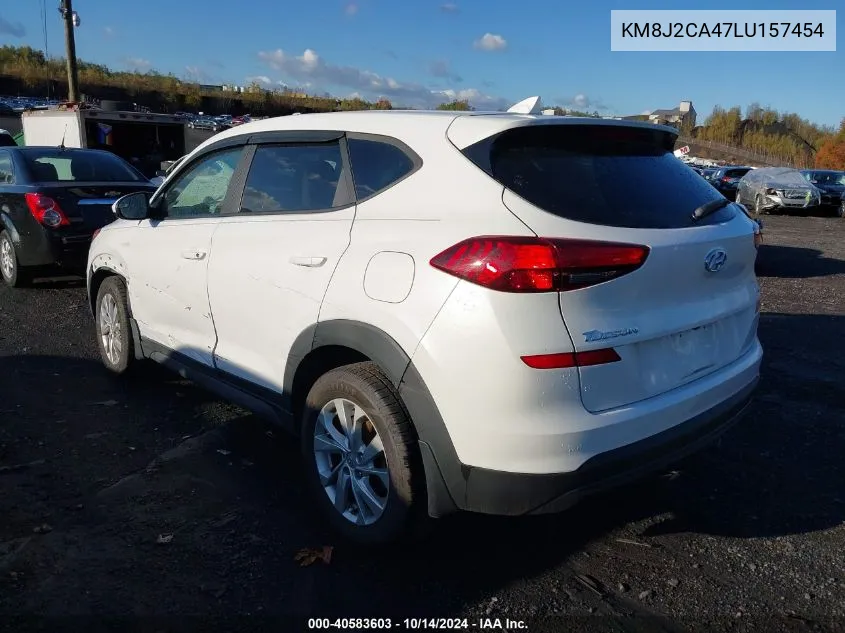 2020 Hyundai Tucson Se VIN: KM8J2CA47LU157454 Lot: 40583603