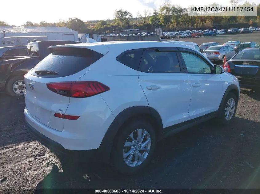 2020 Hyundai Tucson Se VIN: KM8J2CA47LU157454 Lot: 40583603