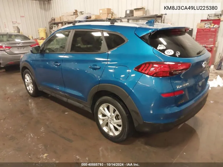 2020 Hyundai Tucson Value VIN: KM8J3CA49LU225380 Lot: 40585793