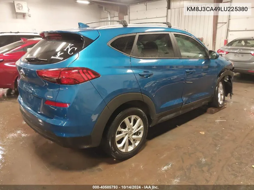 2020 Hyundai Tucson Value VIN: KM8J3CA49LU225380 Lot: 40585793