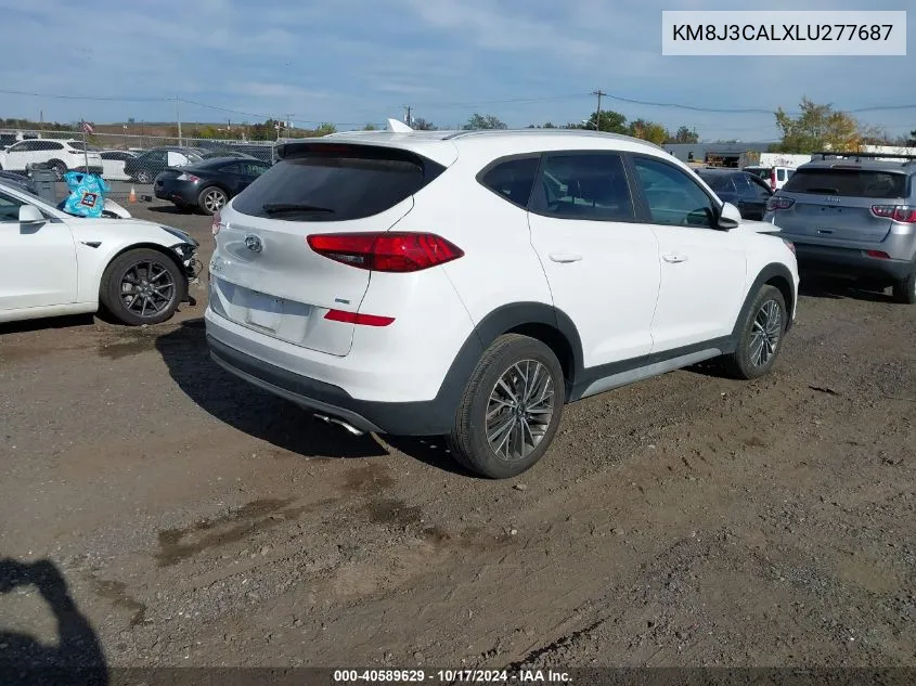 KM8J3CALXLU277687 2020 Hyundai Tucson Sel