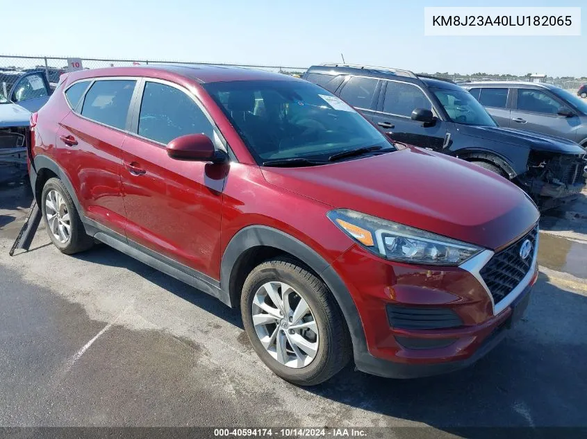 2020 Hyundai Tucson Se VIN: KM8J23A40LU182065 Lot: 40594174