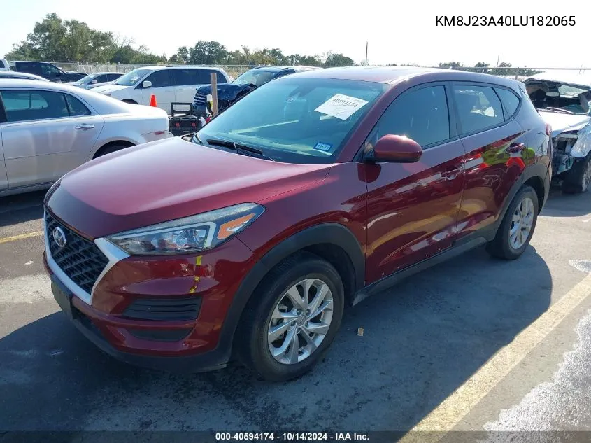 2020 Hyundai Tucson Se VIN: KM8J23A40LU182065 Lot: 40594174