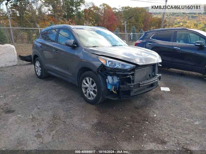 2020 Hyundai Tucson Value VIN: KM8J3CA46LU160181 Lot: 40598817