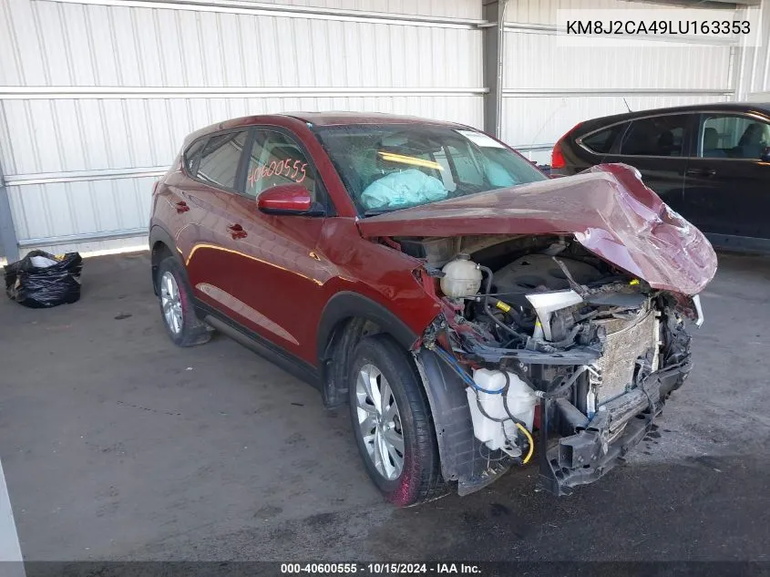 2020 Hyundai Tucson Se VIN: KM8J2CA49LU163353 Lot: 40600555