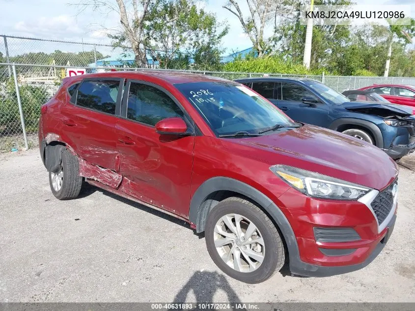 2020 Hyundai Tucson Se VIN: KM8J2CA49LU120986 Lot: 40631893