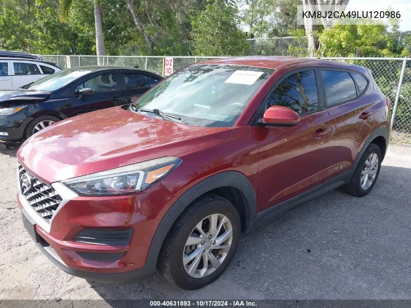 2020 Hyundai Tucson Se VIN: KM8J2CA49LU120986 Lot: 40631893