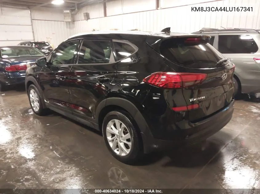 2020 Hyundai Tucson Value VIN: KM8J3CA44LU167341 Lot: 40634024