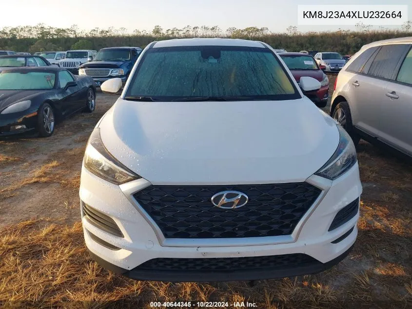 2020 Hyundai Tucson Se VIN: KM8J23A4XLU232664 Lot: 40644345