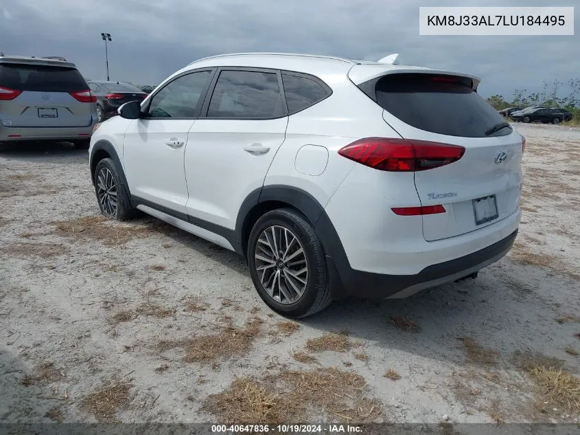 KM8J33AL7LU184495 2020 Hyundai Tucson Limited/Sel/Sport/Ultimat