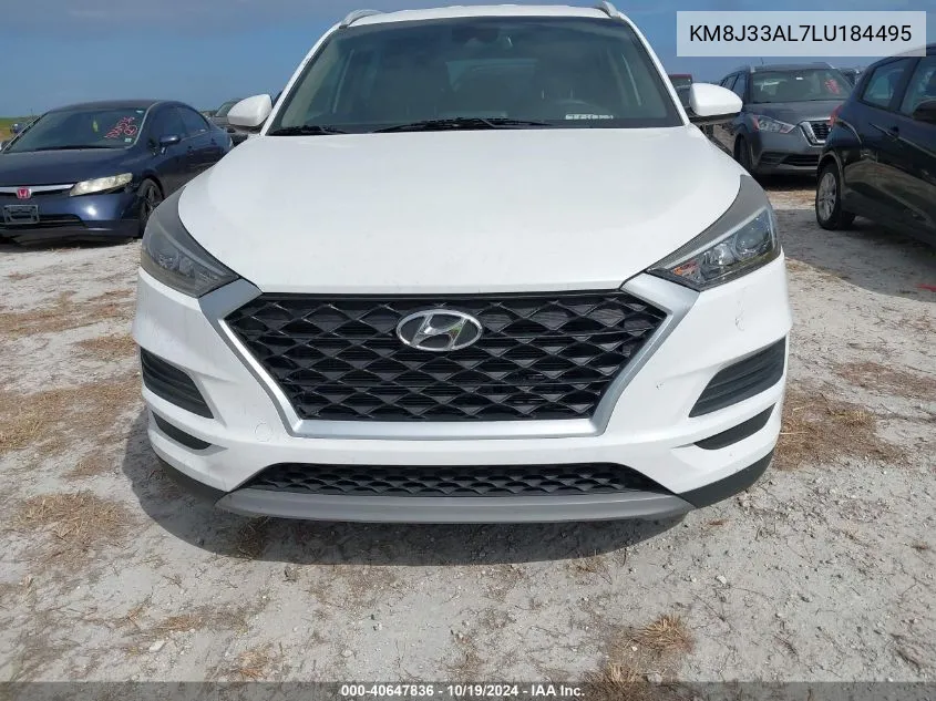 2020 Hyundai Tucson Limited/Sel/Sport/Ultimat VIN: KM8J33AL7LU184495 Lot: 40647836