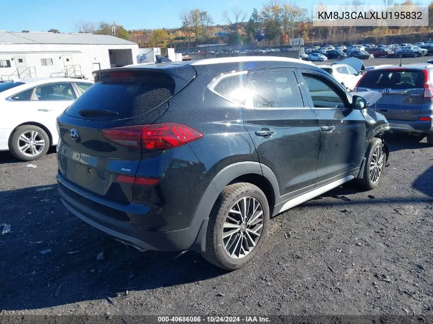 2020 Hyundai Tucson Limited VIN: KM8J3CALXLU195832 Lot: 40686086