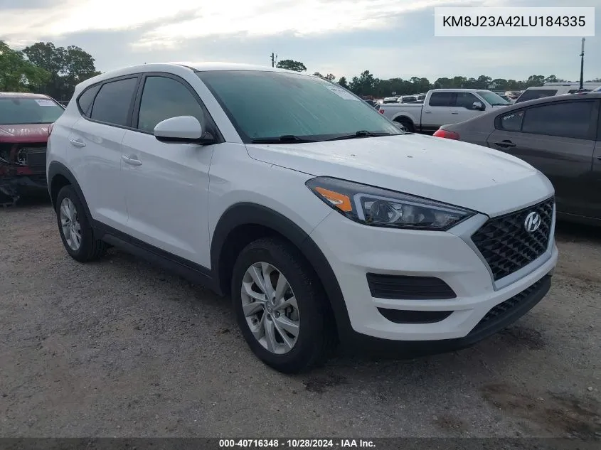 2020 Hyundai Tucson Se VIN: KM8J23A42LU184335 Lot: 40716348