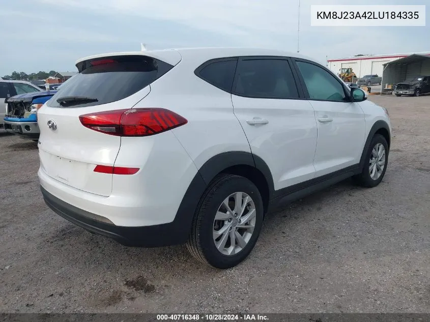 2020 Hyundai Tucson Se VIN: KM8J23A42LU184335 Lot: 40716348