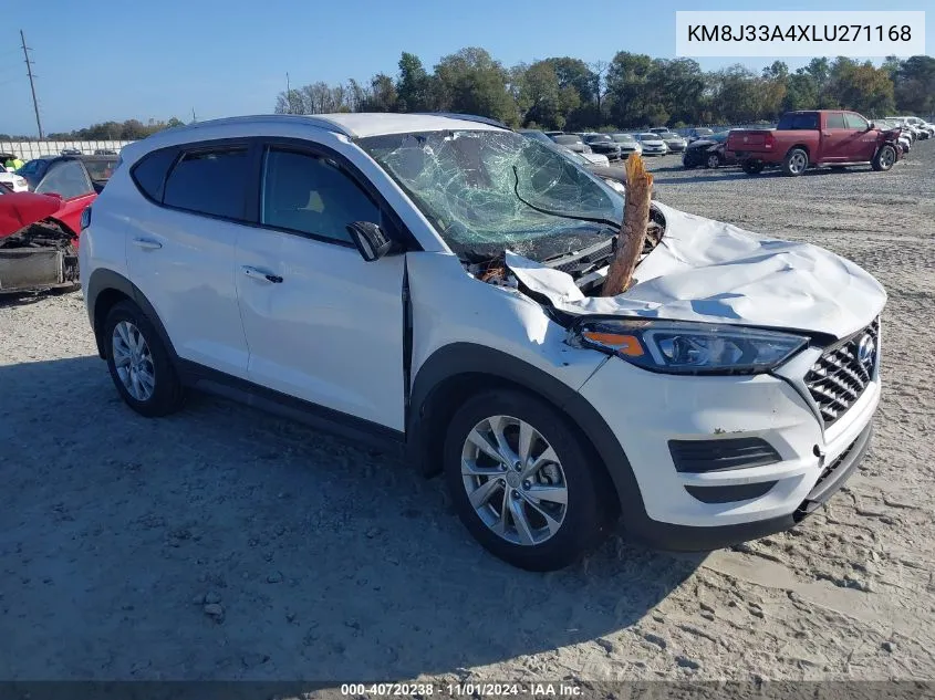 2020 Hyundai Tucson Value VIN: KM8J33A4XLU271168 Lot: 40720238