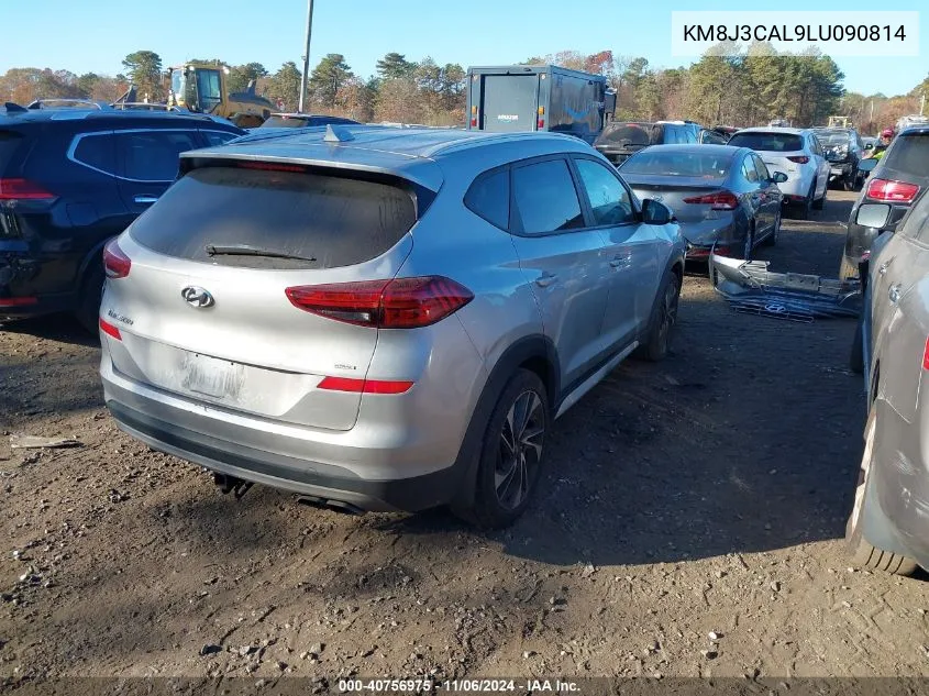 2020 Hyundai Tucson Sport VIN: KM8J3CAL9LU090814 Lot: 40756975