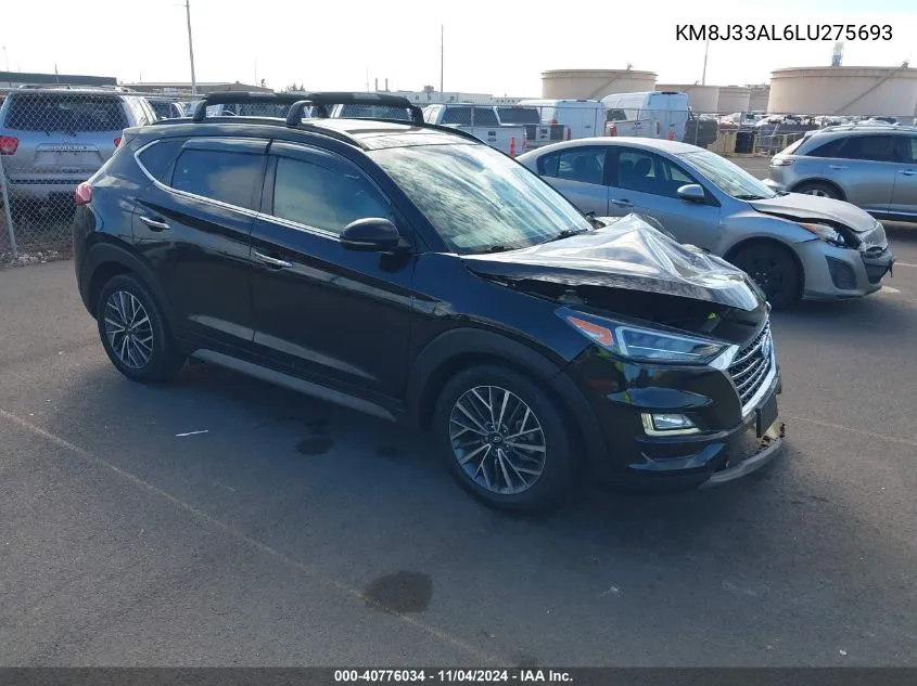 2020 Hyundai Tucson Ultimate VIN: KM8J33AL6LU275693 Lot: 40776034