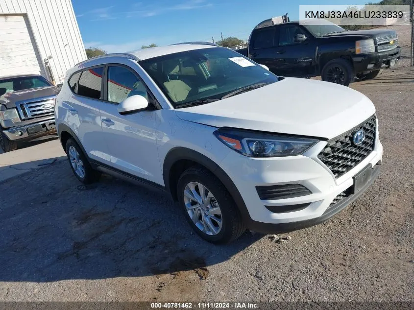 KM8J33A46LU233839 2020 Hyundai Tucson Value