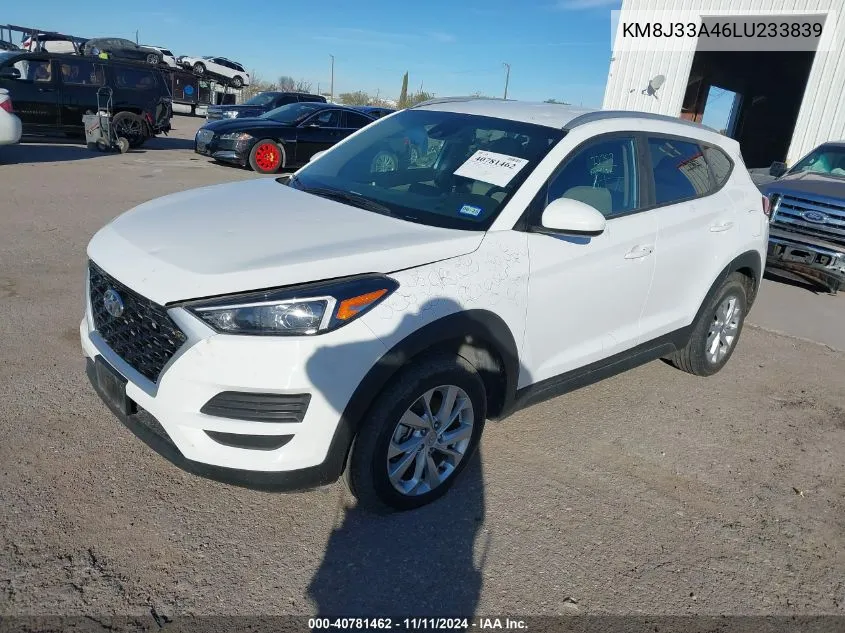 KM8J33A46LU233839 2020 Hyundai Tucson Value