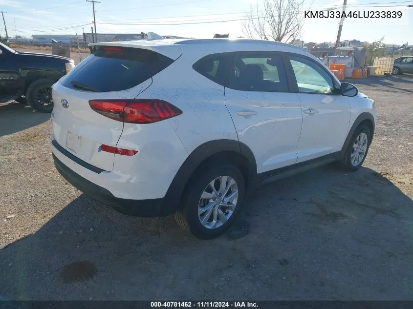 KM8J33A46LU233839 2020 Hyundai Tucson Value