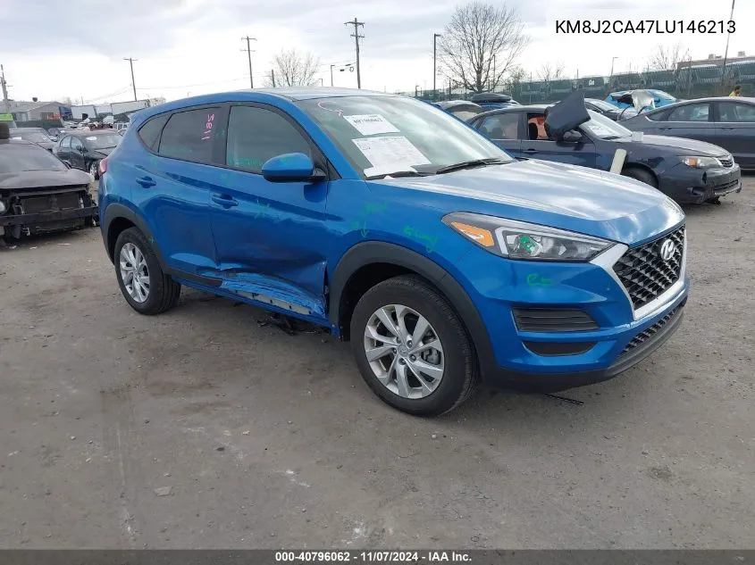 2020 Hyundai Tucson Se VIN: KM8J2CA47LU146213 Lot: 40796062