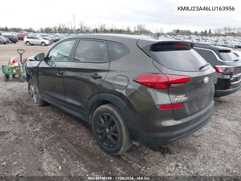 2020 Hyundai Tucson Se VIN: KM8J23A46LU163956 Lot: 40798169