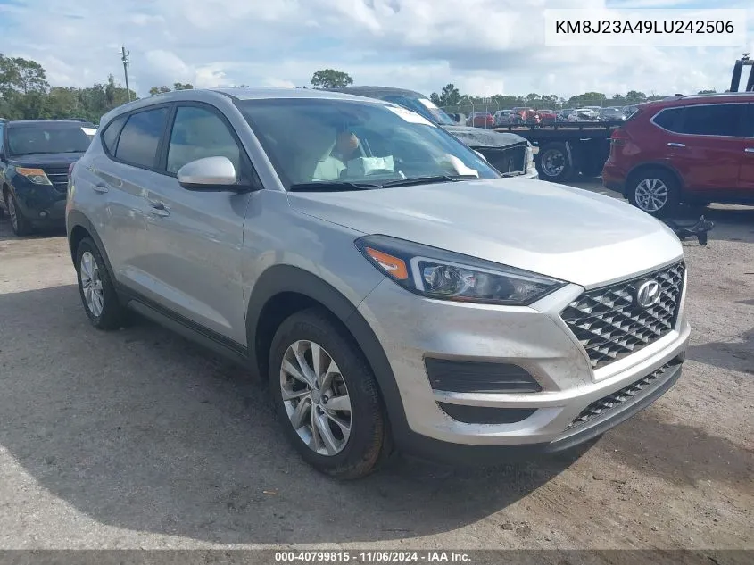 2020 Hyundai Tucson Se VIN: KM8J23A49LU242506 Lot: 40799815