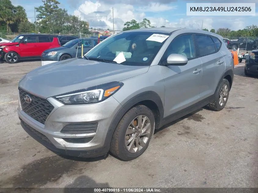 2020 Hyundai Tucson Se VIN: KM8J23A49LU242506 Lot: 40799815