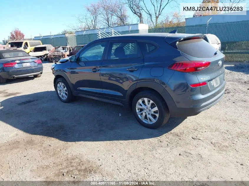 2020 Hyundai Tucson Se VIN: KM8J2CA47LU236283 Lot: 40811165