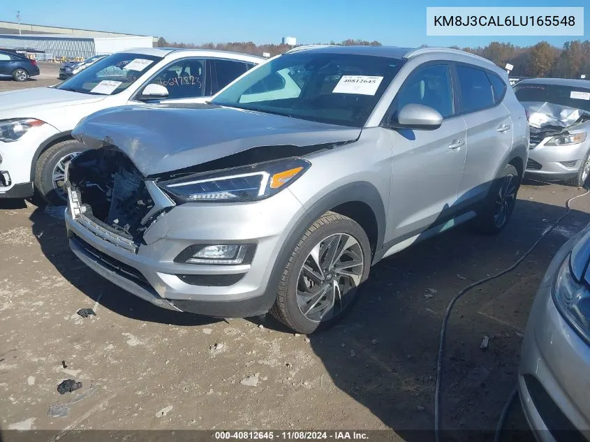 2020 Hyundai Tucson Sport VIN: KM8J3CAL6LU165548 Lot: 40812645