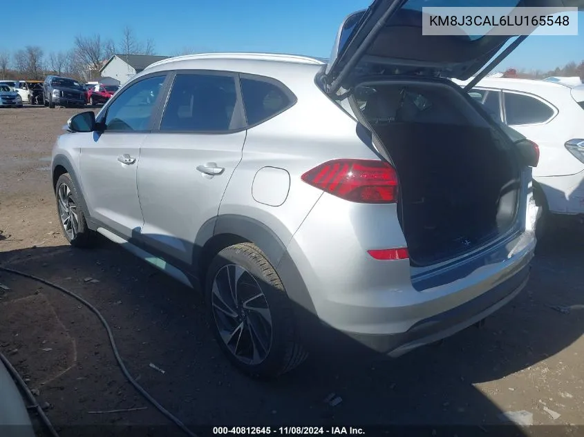 2020 Hyundai Tucson Sport VIN: KM8J3CAL6LU165548 Lot: 40812645