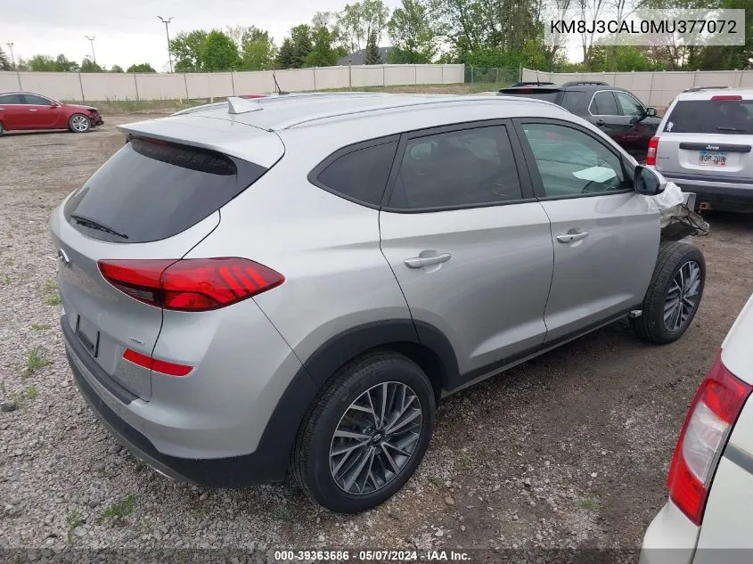 KM8J3CAL0MU377072 2021 Hyundai Tucson Sel